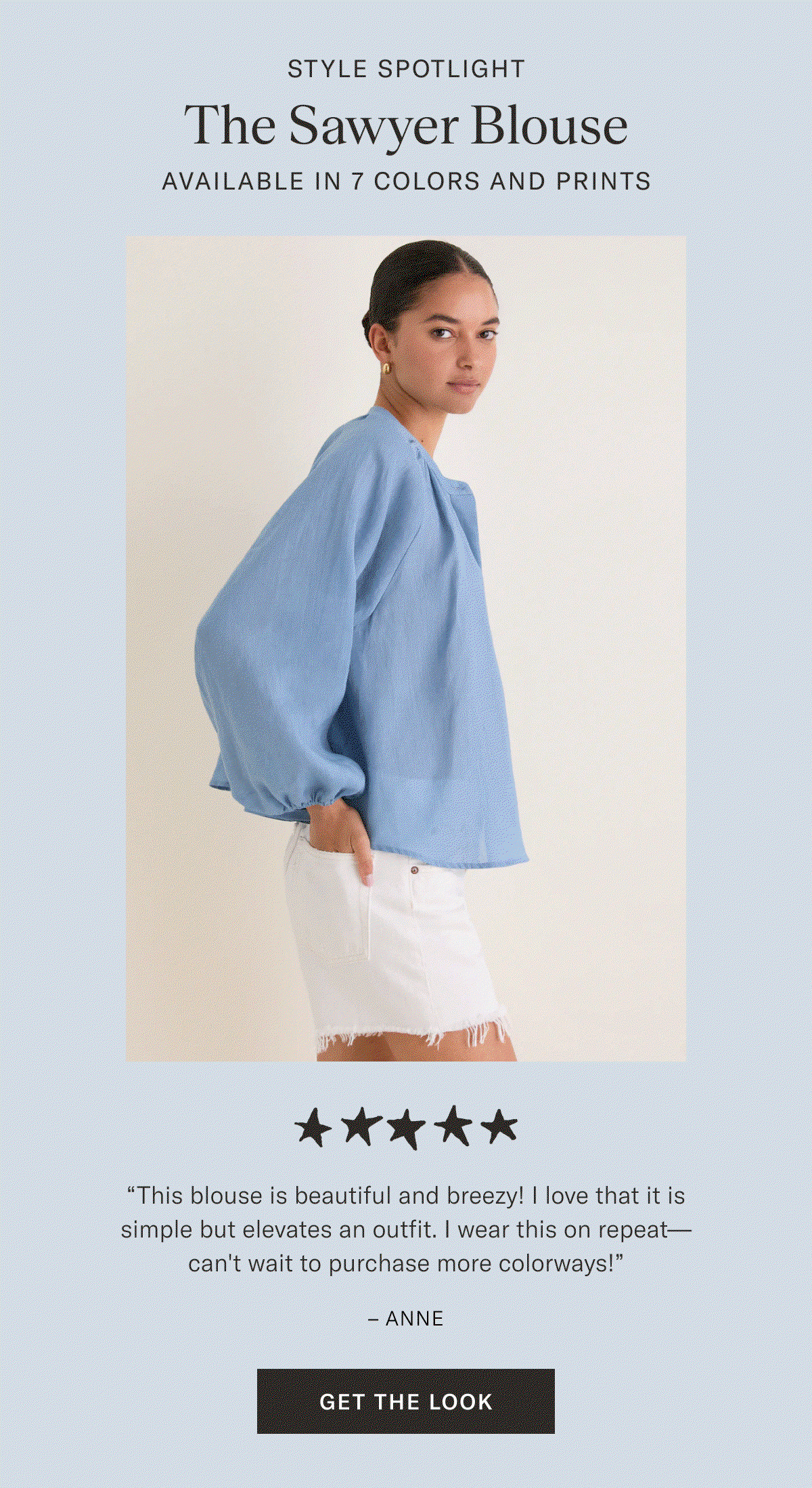 The Sawyer Blouse