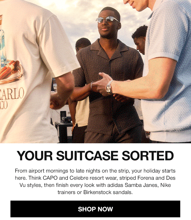 Your suitcase sorted