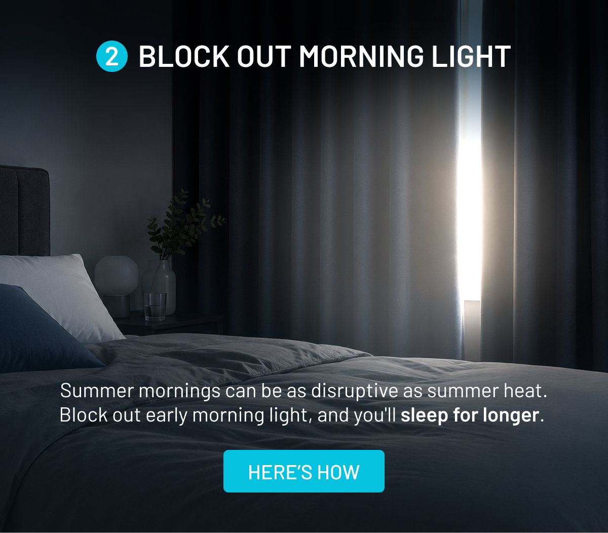 Block out morning light