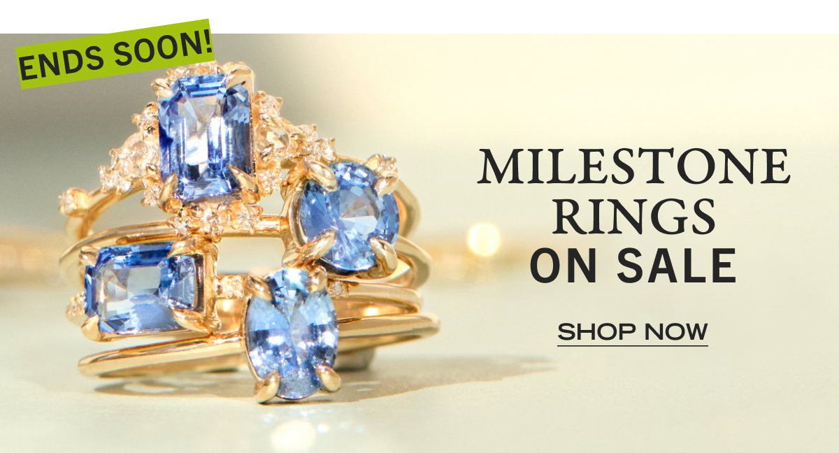 Milestone Rings on Sale - Ends Soon
