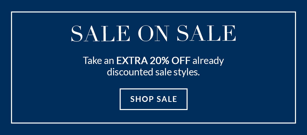 Extra 20% off sale section