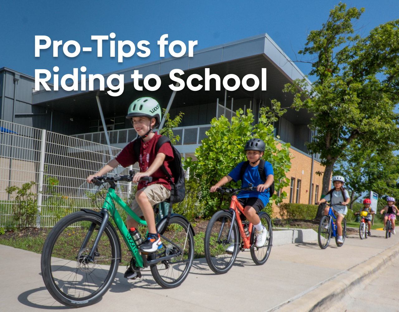 Pro-Tips for Riding to School