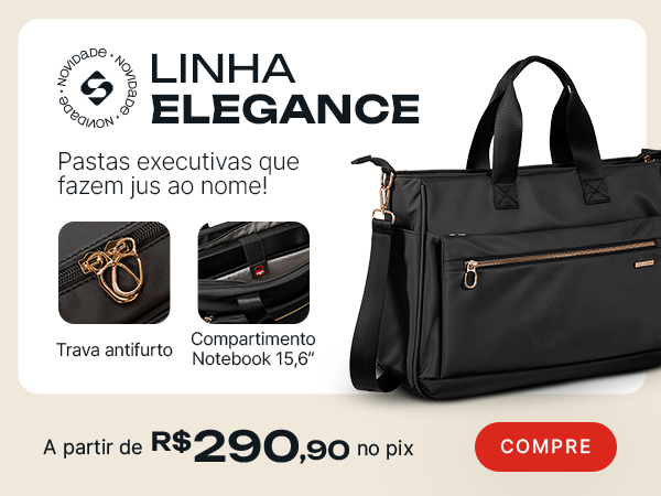 Pasta Executiva ELEGANCE por apenas R$290,90 no pix