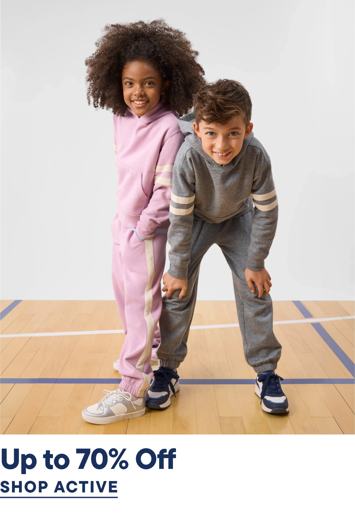 Up to 70% off Active