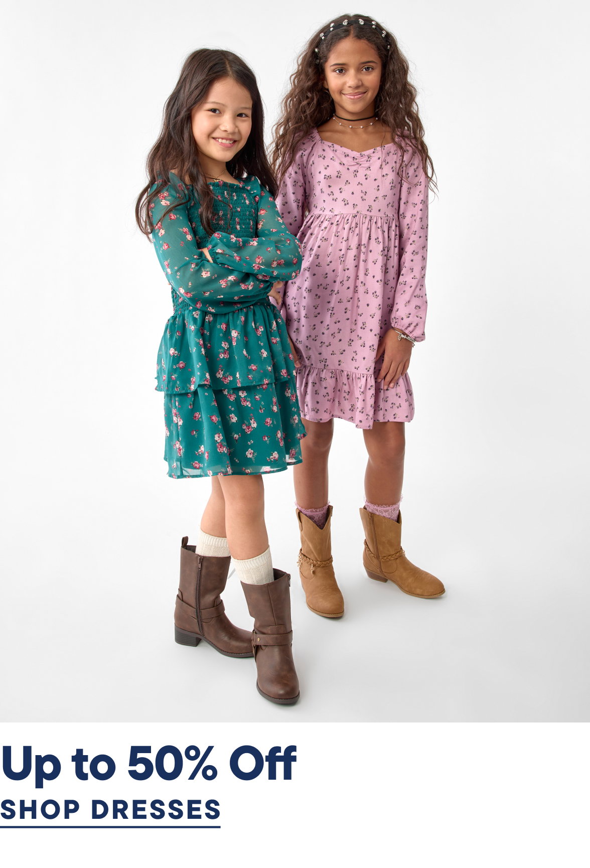 Up to 50% off Dresses