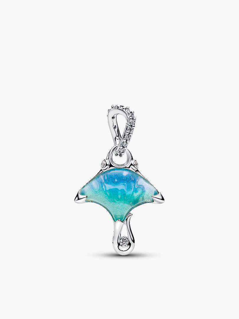 Manta Ray Dangle Charm