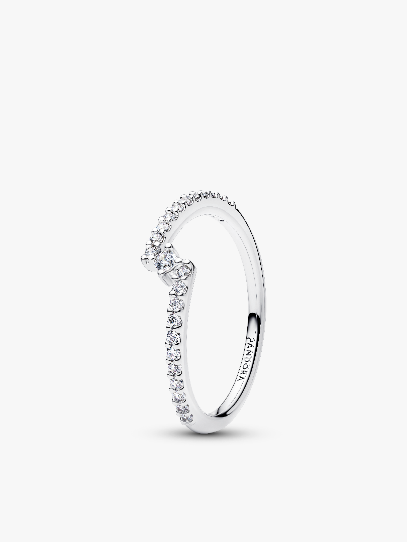 Sparkling Split Pavé Ring