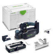Festool HLC 82 EB-Basic-Set 18V Brushless 82mm Planer - Body, Side Fence, Chamfer Adaptor & Case