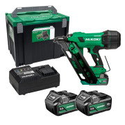 Hikoki NR1890DCAJPZ 18V Brushless First Fix Framing Nail Gun, 2x 5.0Ah Batteries, Charger & Case