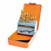 Vaunt Essentials 19 Piece HSS Titanium Coated Drill Bit Set