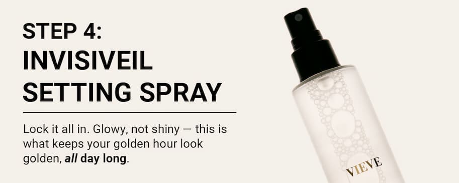 STEP 4: INVISIVEIL SETTING SPRAY