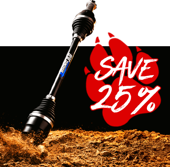 Save 20% on Axles.