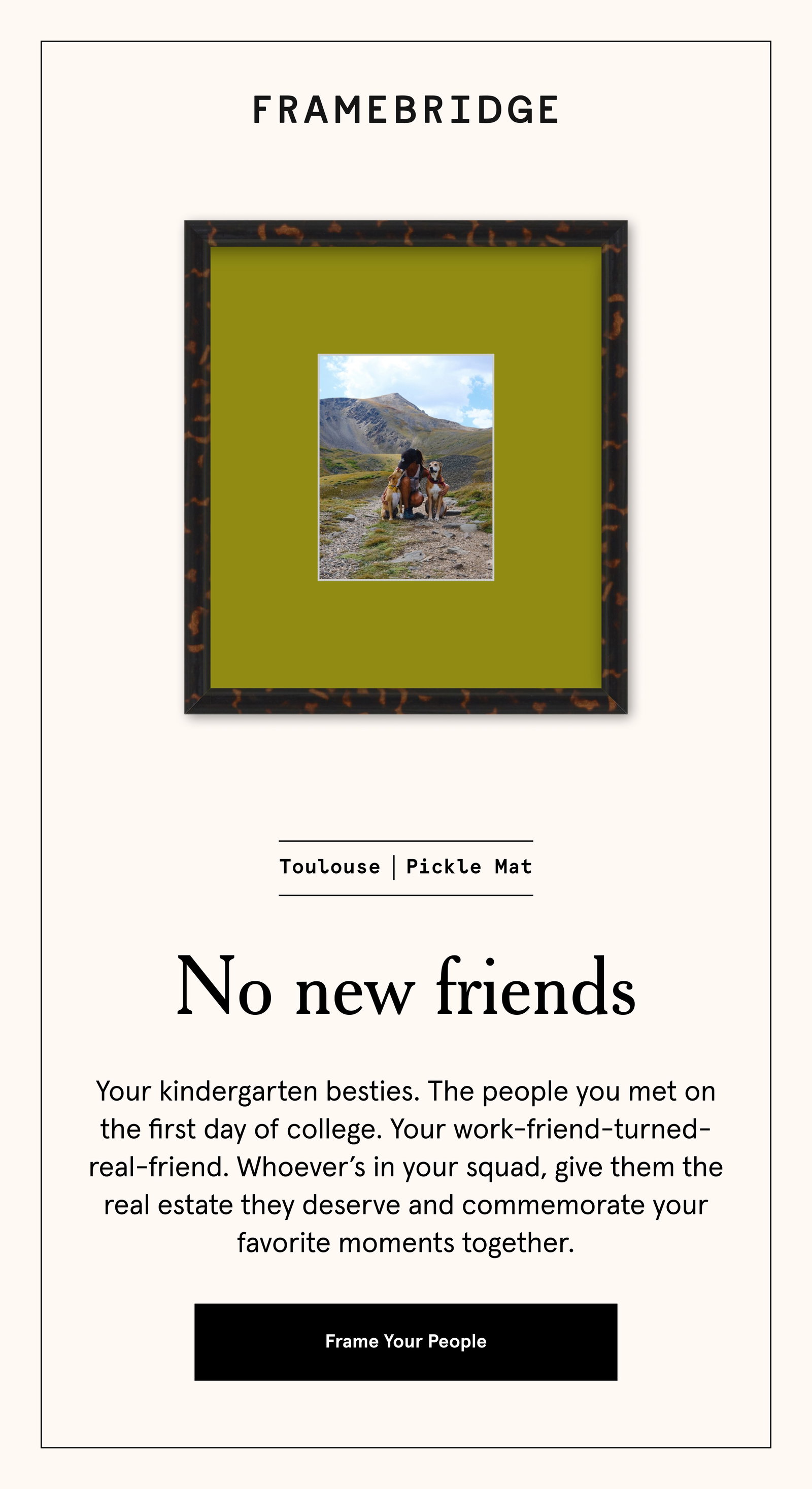 Frame Your People 
