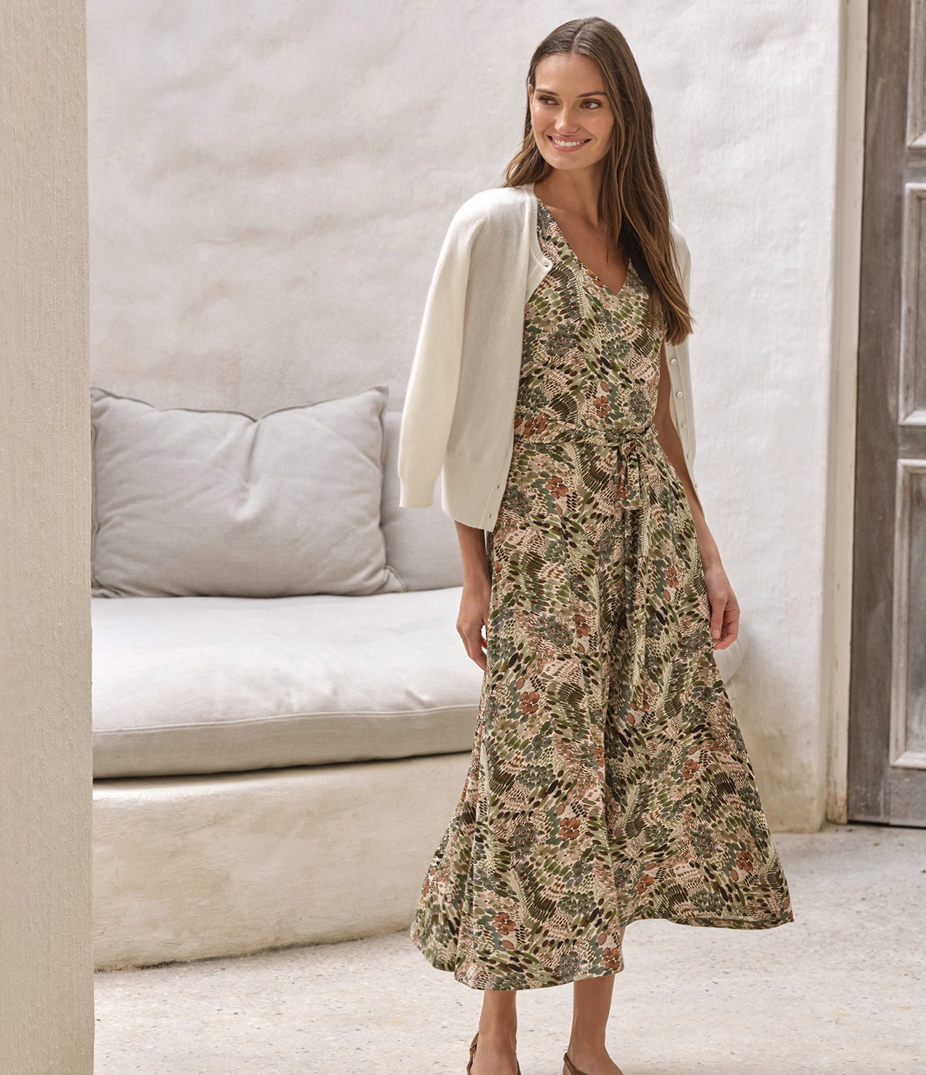 Sleeveless Jersey Dress