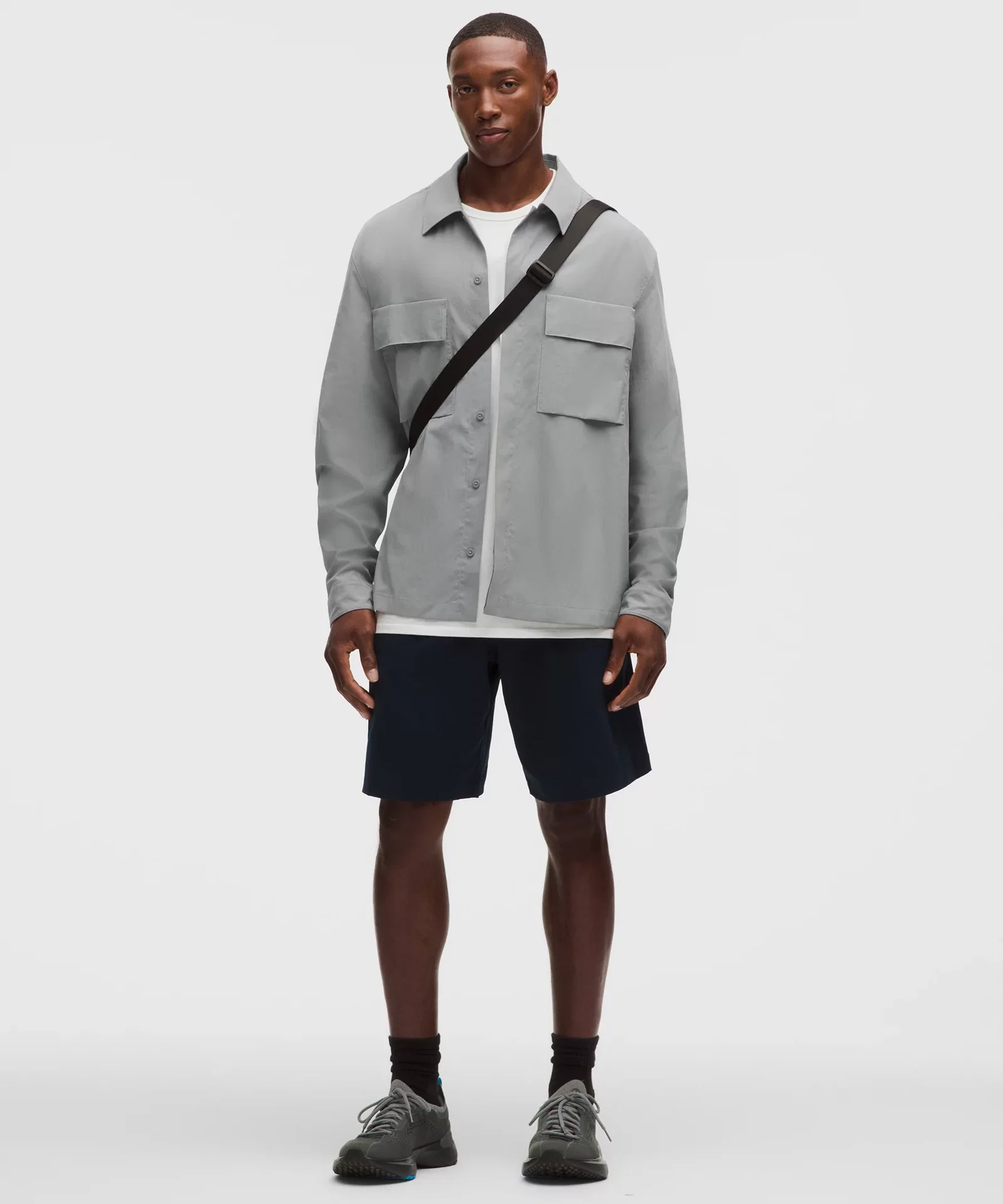 Unshaken Long-Sleeve Collared Shirt