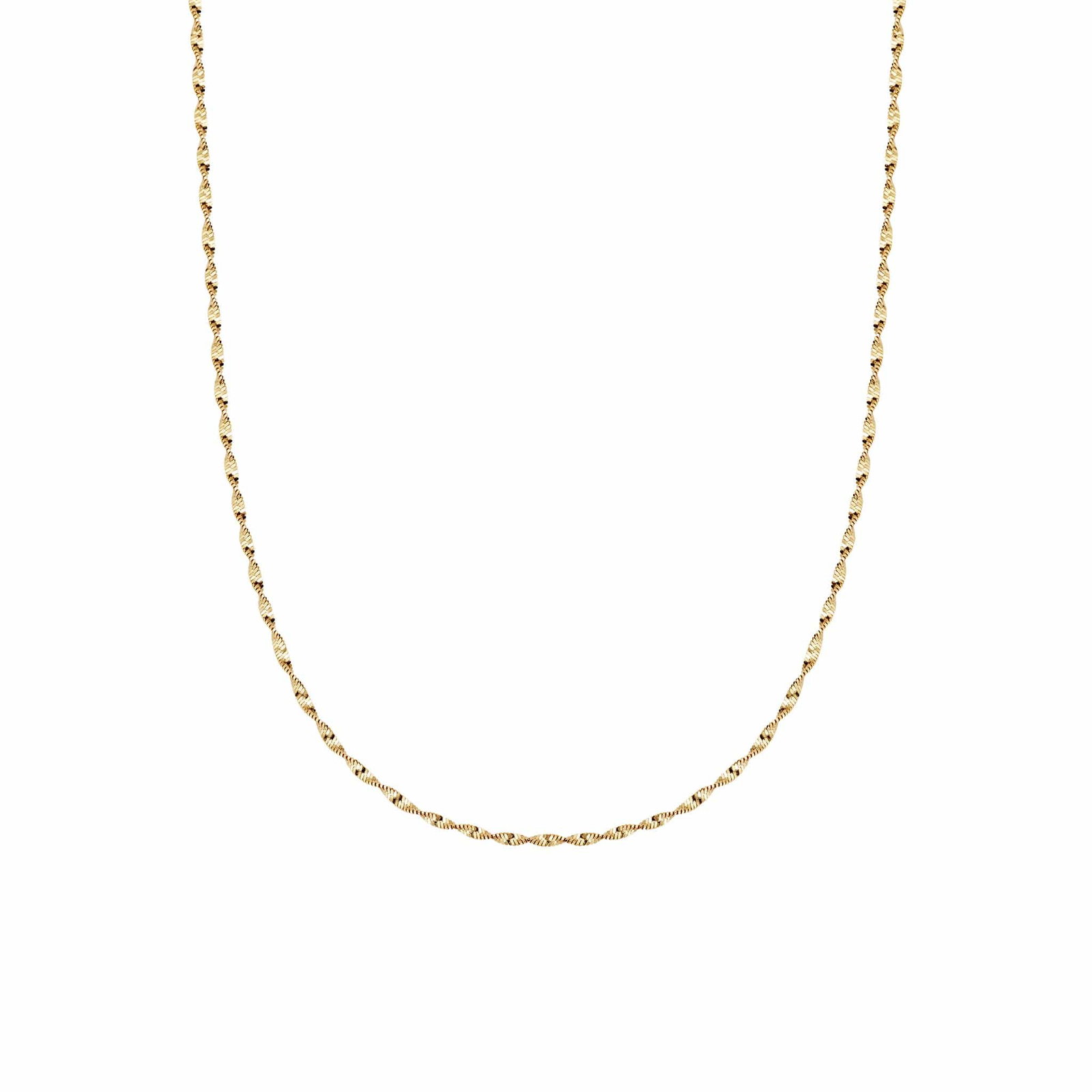 Image of Helix Twisted Chain Necklace