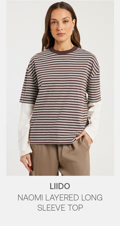 Naomi Layered Long Sleeve Top