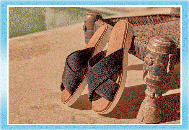 Mae Crossover Slide Sandal