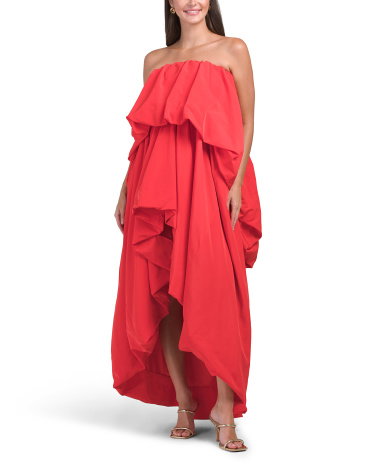 Strapless Talia Gown For Women, Spandex/Polyester