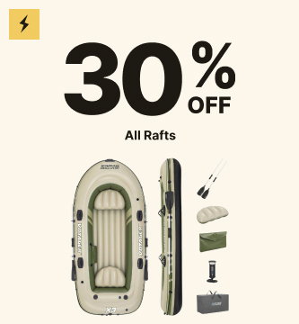 30% Off All Rafts