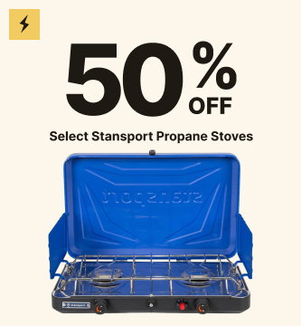 50% Off Select Stansport Propane Stoves