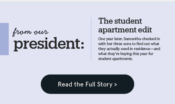 The Student Apartment Edit