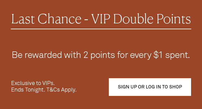 Last Chance for VIP Double Points
