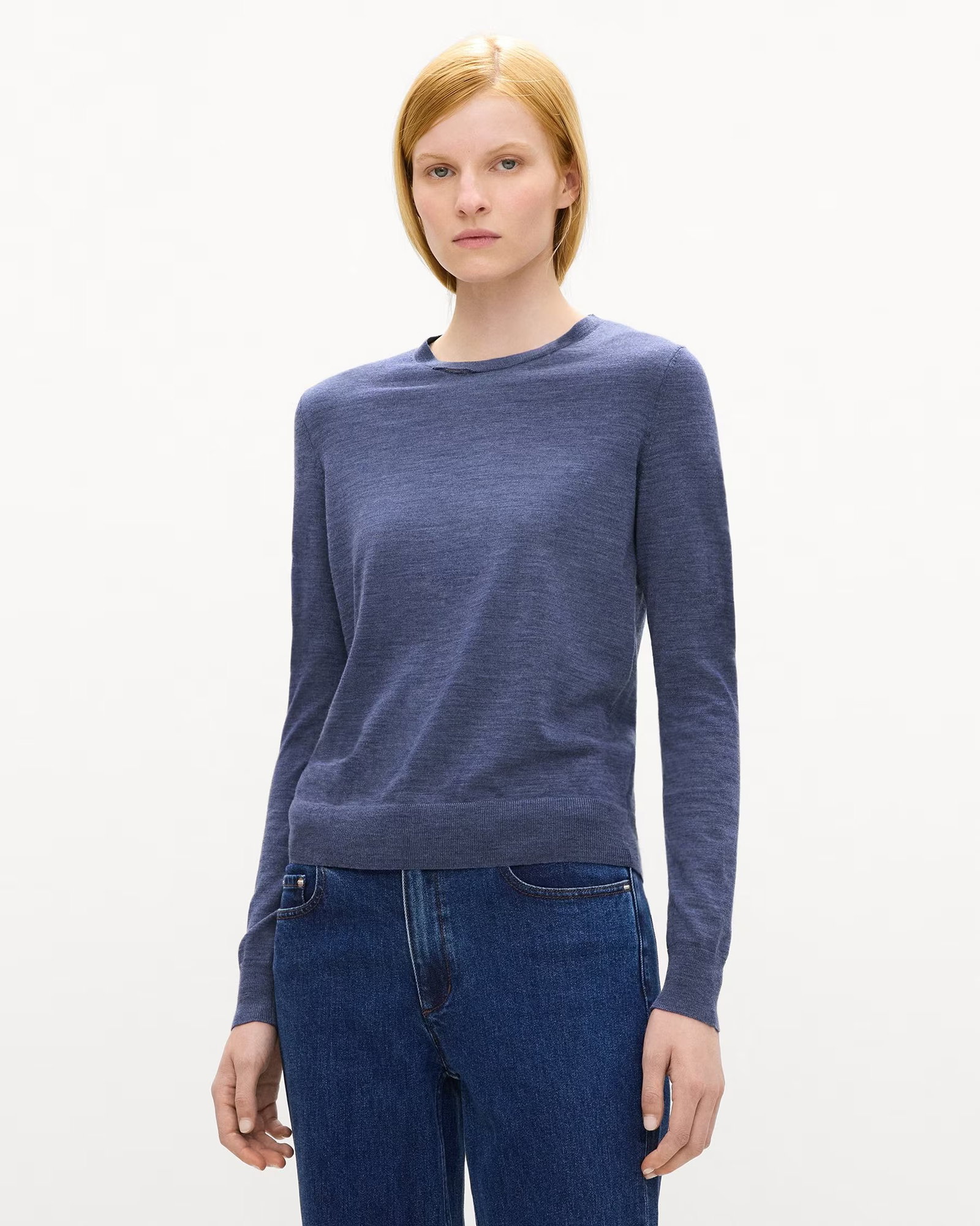 Crewneck Sweater in Regal Wool