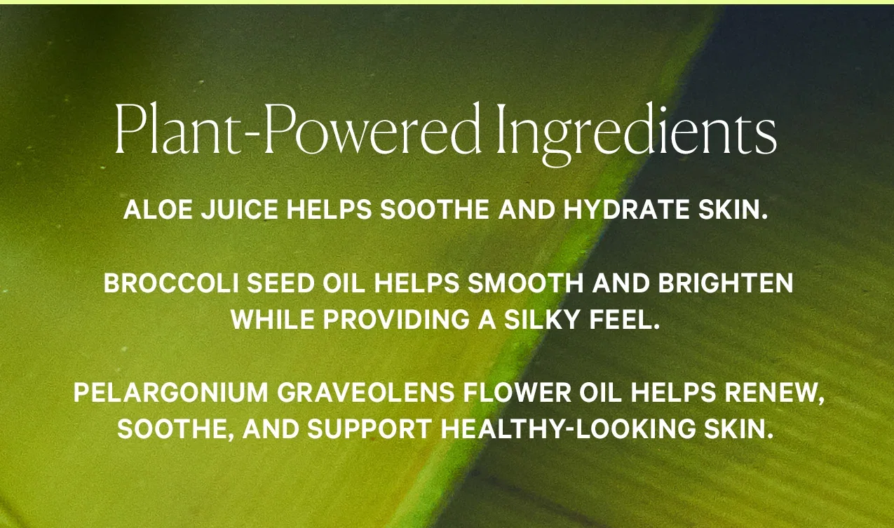 Plant-Powered Ingredients