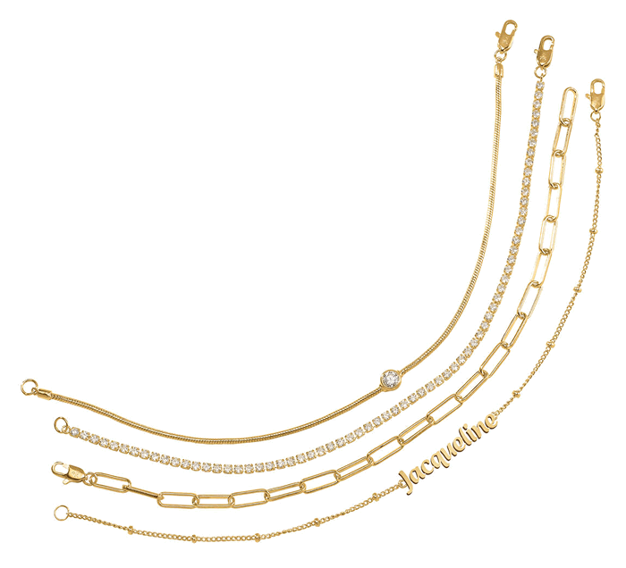 Personalized Signature Bracelet Set