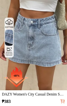 DAZY Women s City Casual Denim...