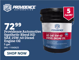 Providence Automotive Synthetic Blend HD SAE 15W-40 Diesel Engine Oil