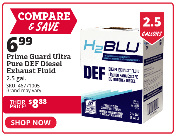DEF EXHAUST FLUID
