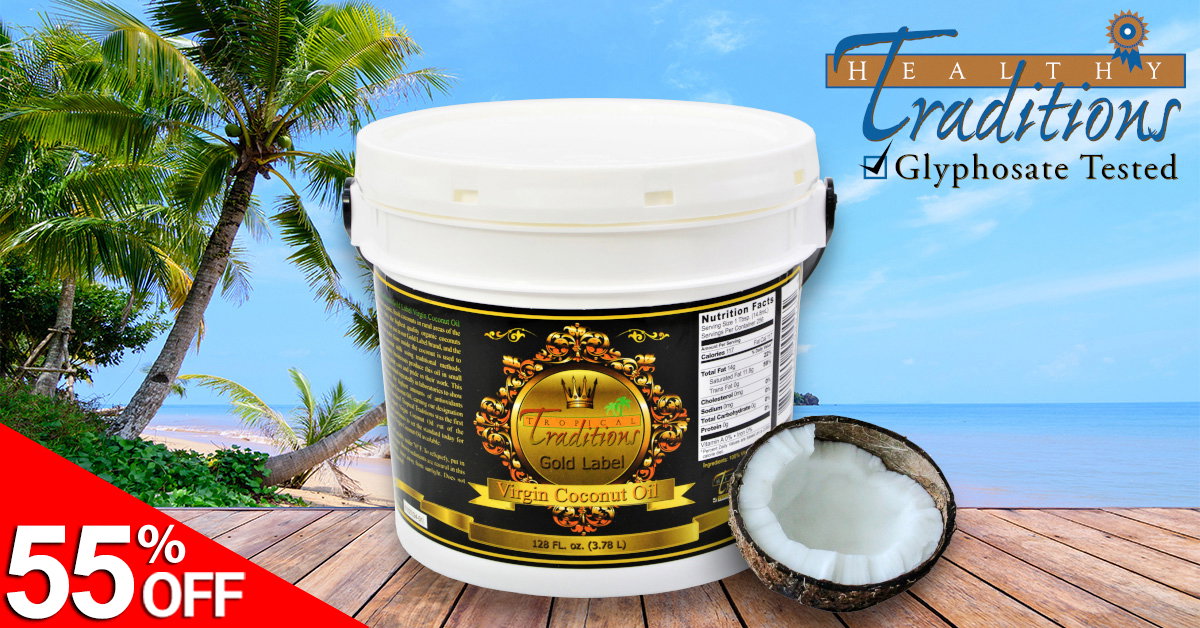 55% OFF Gold Label Virgin Coconut Oil Gallon