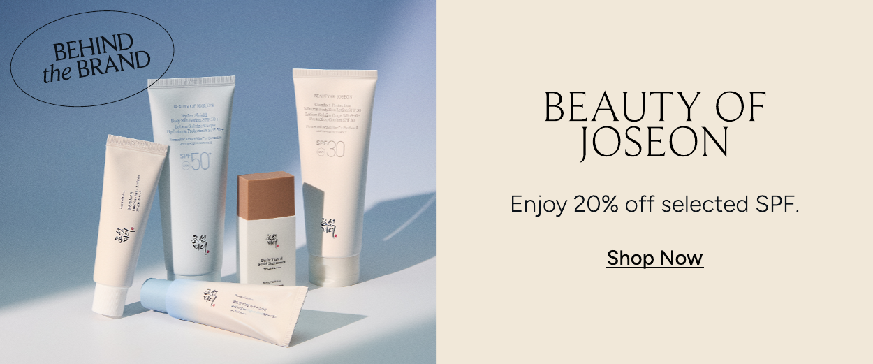 20 percent off selected beauty of joseon spf