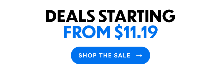 Deals Starting From $11.19