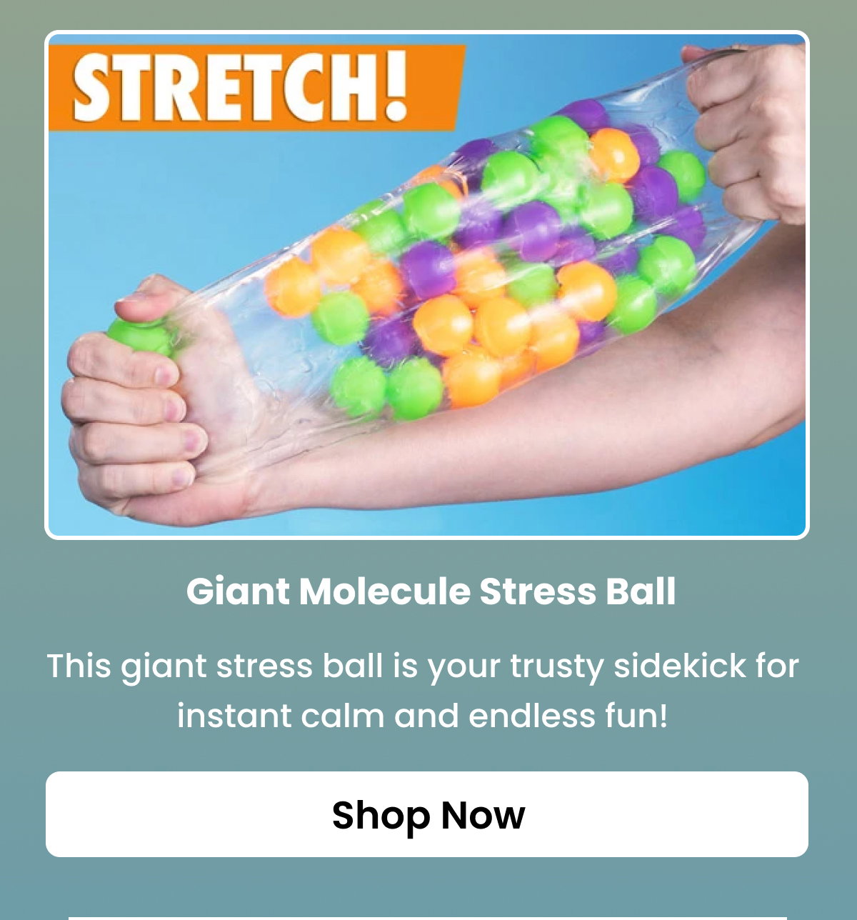 Giant Molecule Stress Ball
