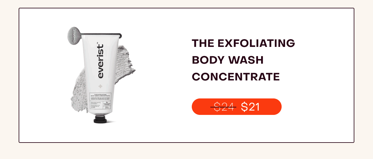 The Exfoliating Body Wash Concentrate