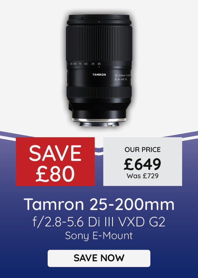 Tamron 25-200mm f/2.8-5.6 Di III VXD G2