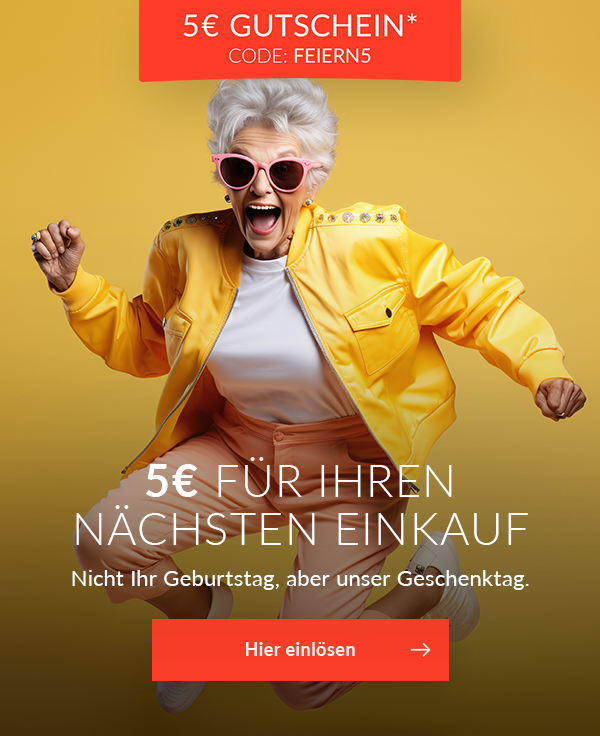 5€ Gutschein zum Nicht Geburtstag