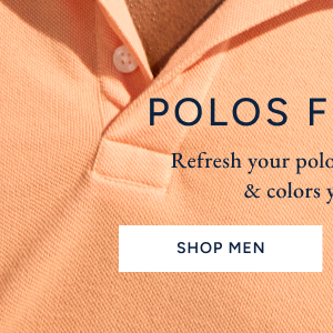 Polos for days. Refresh your polo rotation with fits & colors you'll love. Shop Women's Polo.