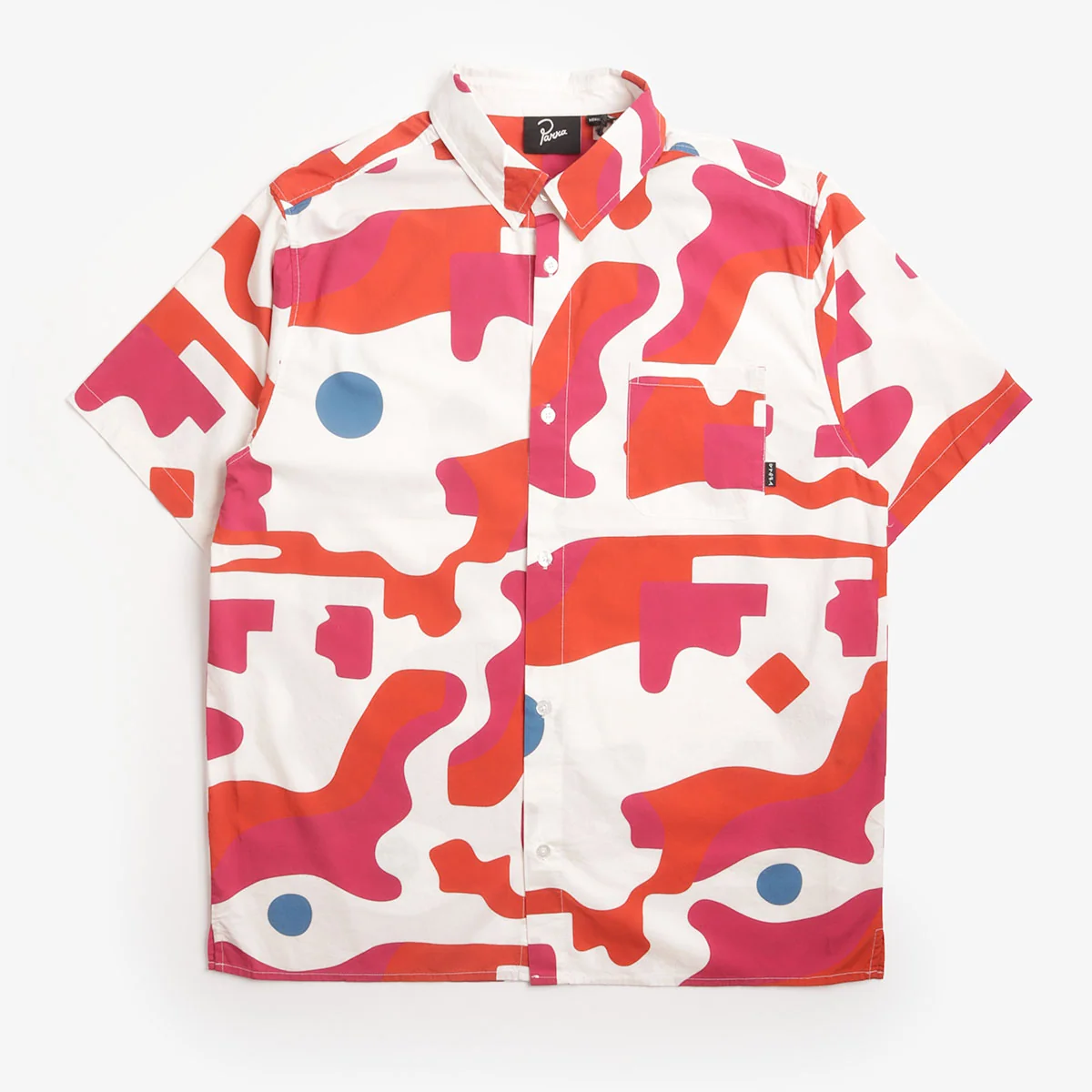 By Parra Abstract Mountain Short Sleeve Shirt at Urban Industry Store 