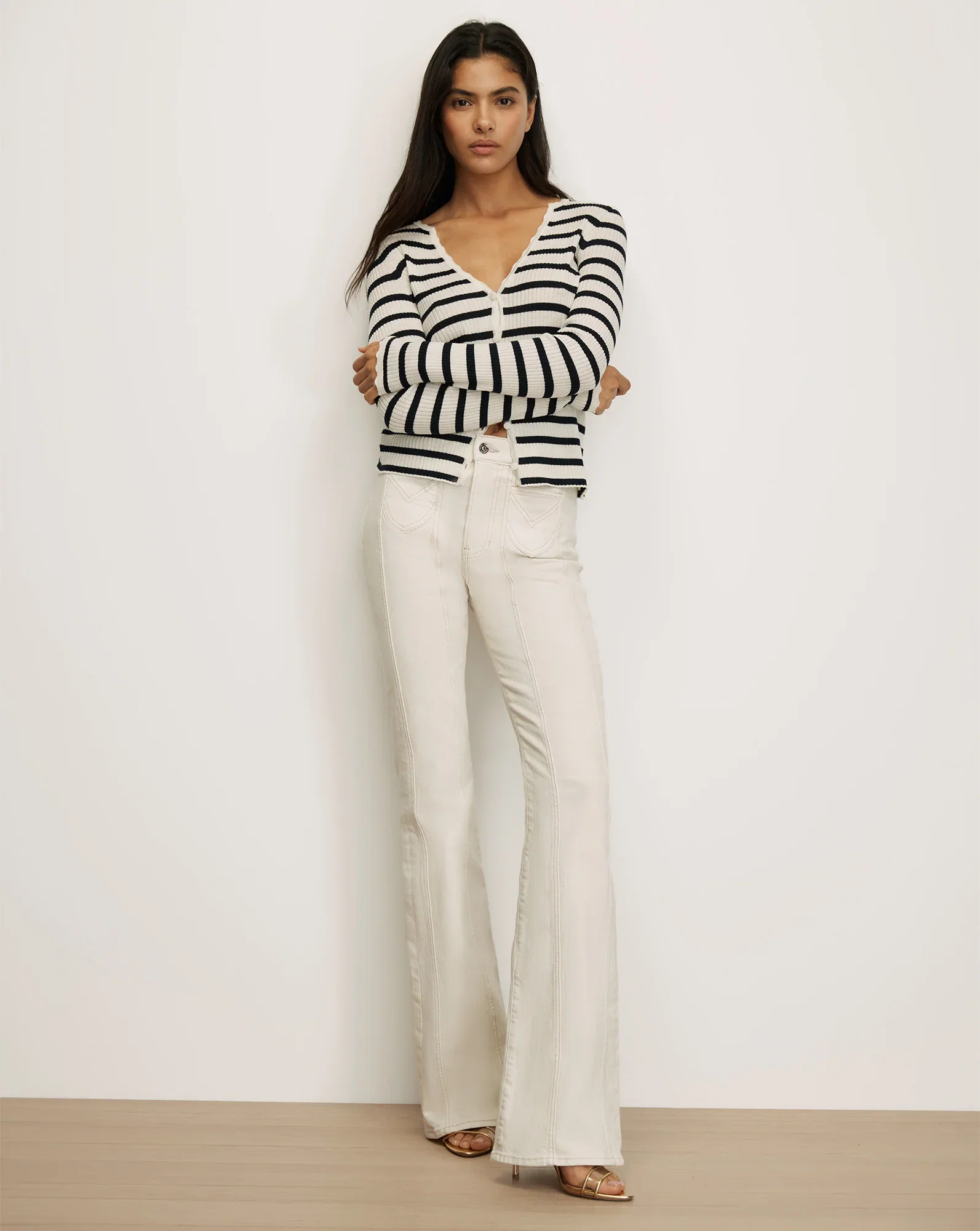 Image of Beverly Skinny-Flare Jean