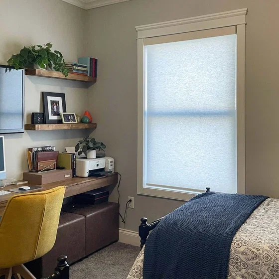 Measuring a window for custom curtains