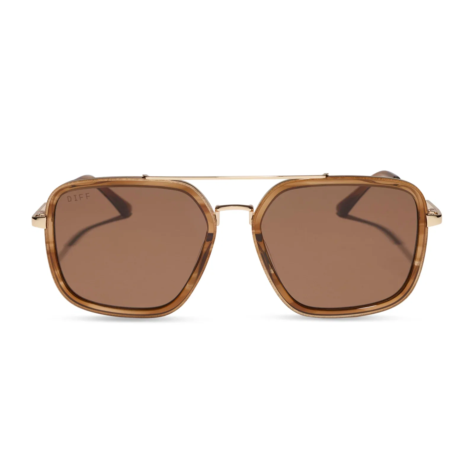 Image of JORDAN - TORTOISE + BROWN + SUNGLASSES