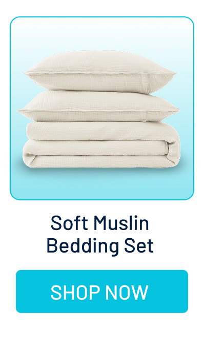Soft Muslin Bedding Set