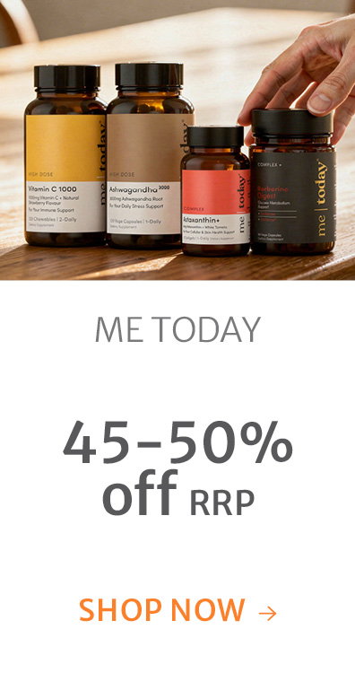 45-50% off RRP on Me Today