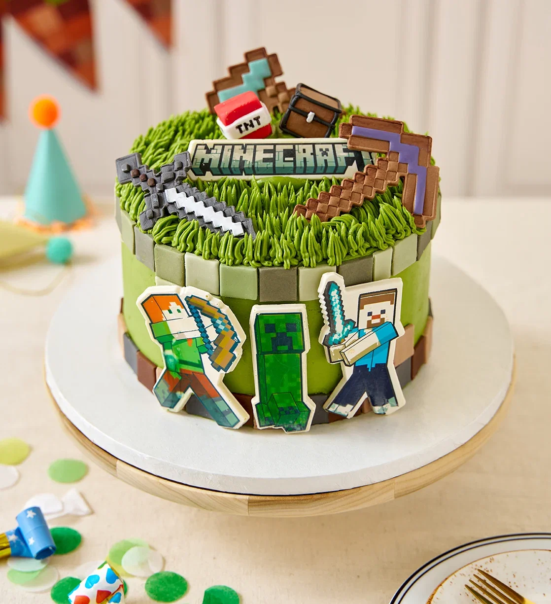 Image of Minecraft Cake