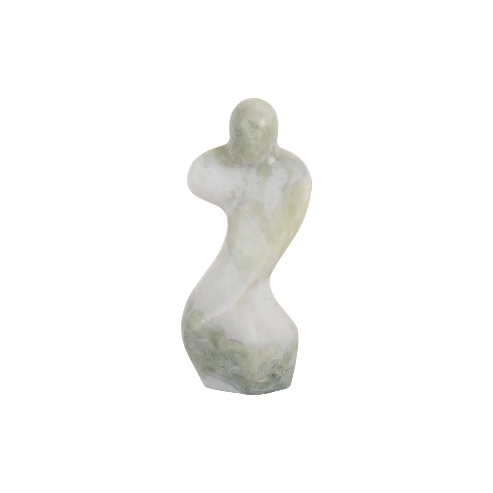 Image of Present Time ornament Female Abstract - groen - 10x5x23cm