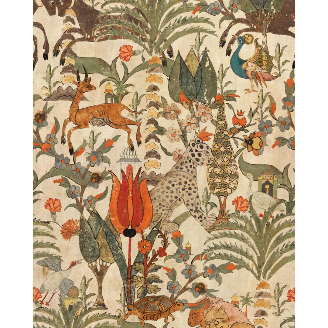 Tales of Maghreb Algerian Tale 29.53' L x 20.47" W Textured Wallpaper Roll